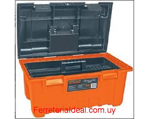 Caja herramientas truper 19" polipropileno alto impacto Gran capacidad